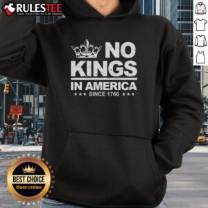 Alternative view of Awesome No Kings In America Vintage Democracy Since 1776 T-Shirt