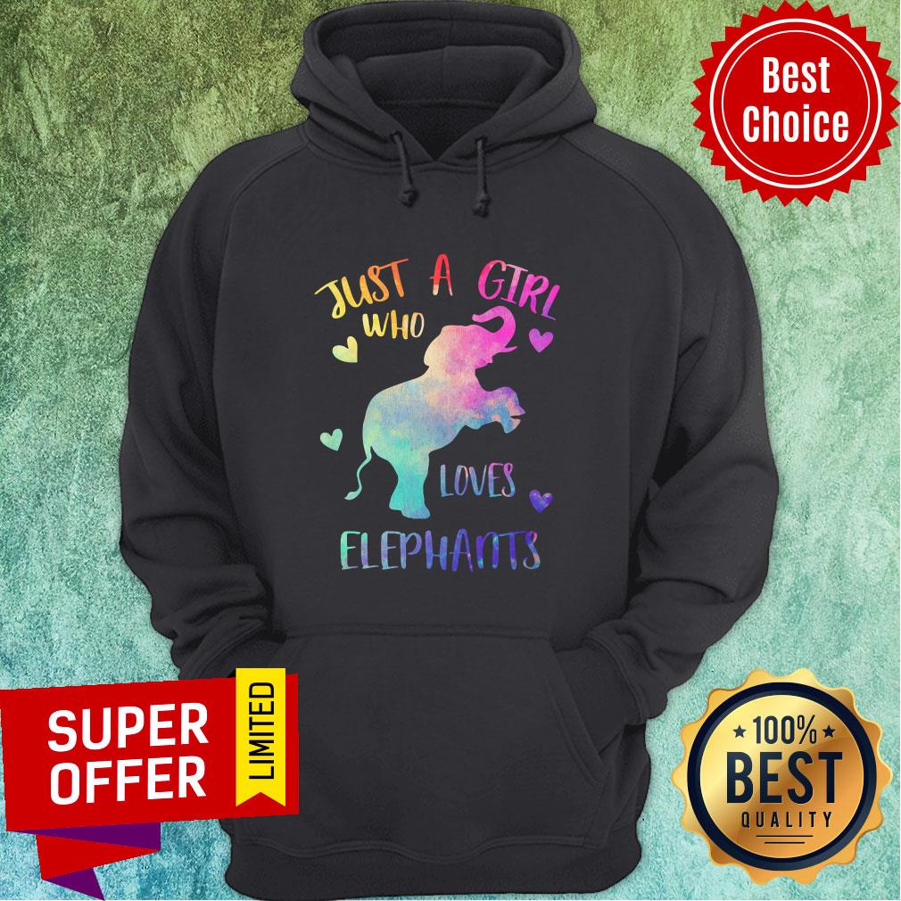 Just A Girl Who Loves Elephants Shirt - Image 2