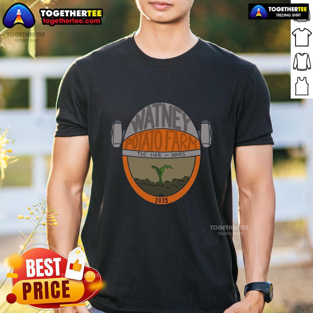 Official Watney Potato Farm The Hab - Mars Est 2035 T-Shirt
