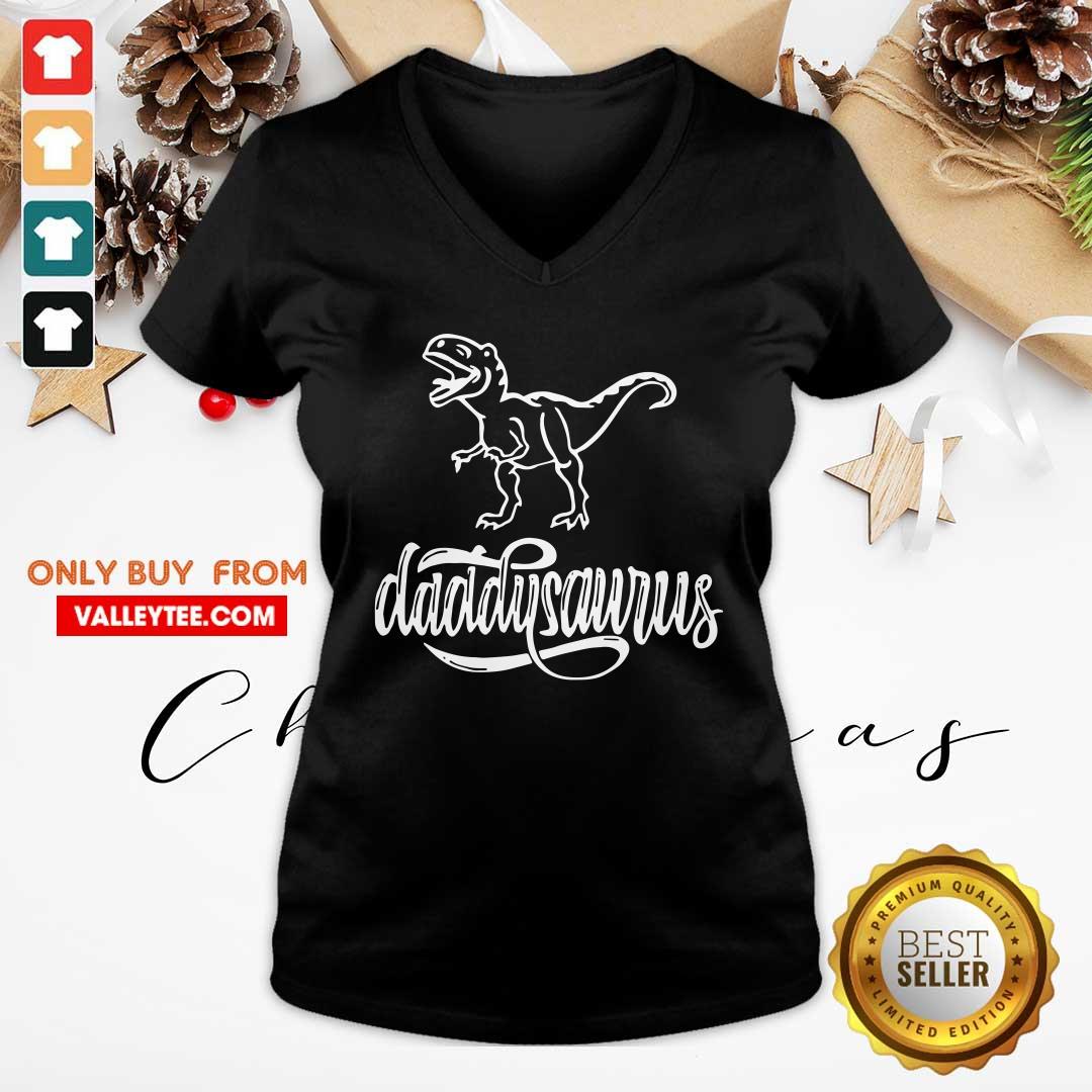 Good Quality Dinosaurs T rex Daddysaurus Shirt - Image 5