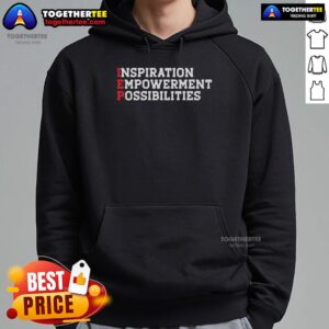 Alternative view of Official IEP Inspiration Empowerment Possibilities T-Shirt