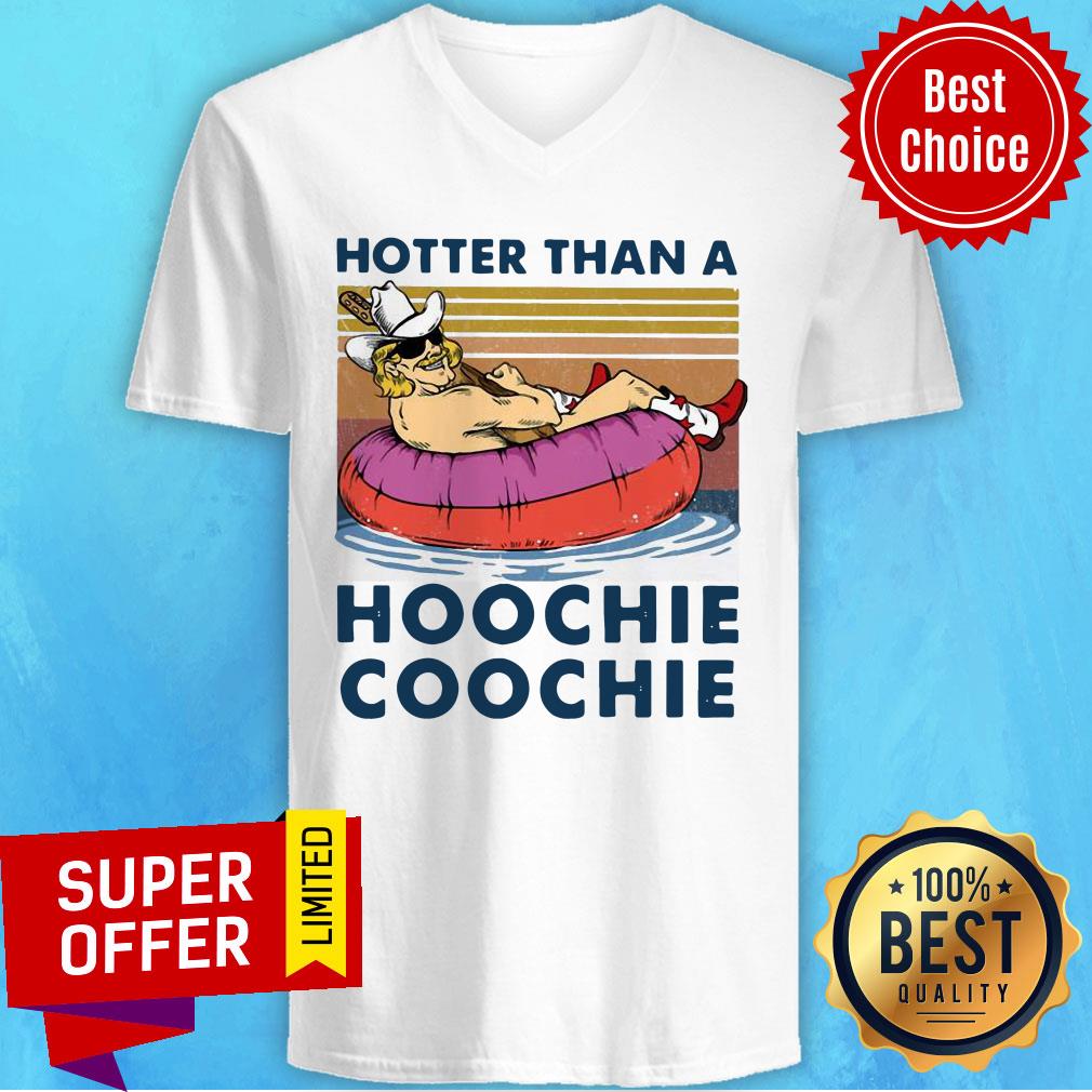 Hotter Than A Hoochie Coochie Vintage Shirt - Image 3