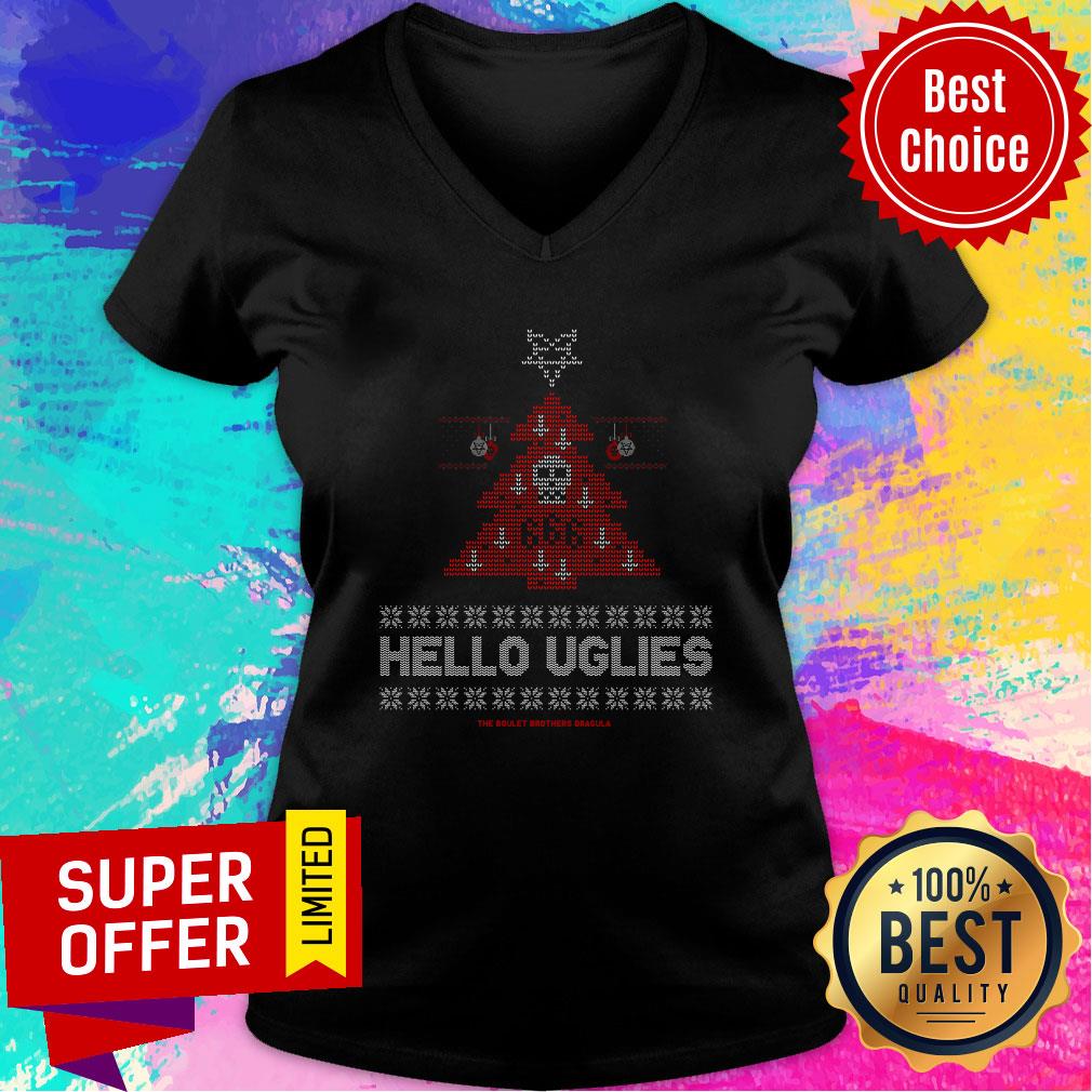 Official Hello Uglies Ugly Christmas Shirt - Image 3