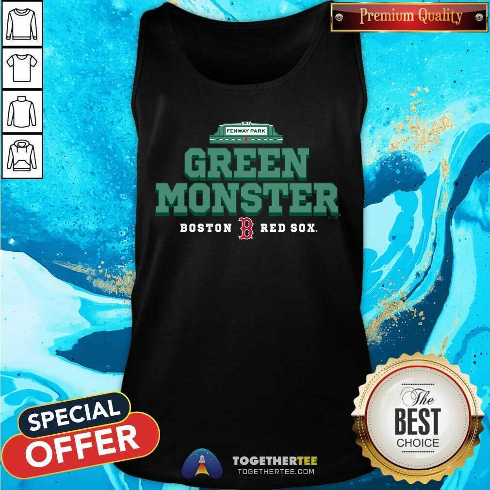 Good Boston Red Sox Fenway Park Green Monster Marquee T-Shirt - Image 4