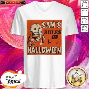 Alternative view of Super Nice Sam’s Rules Of Halloween Shirt