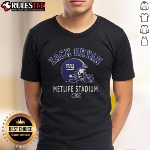 Official Zach Bryan New York Giants Kings Of Leon T-Shirt