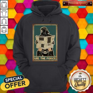 Alternative view of Awesome Darth Vader Use The Force Shirt