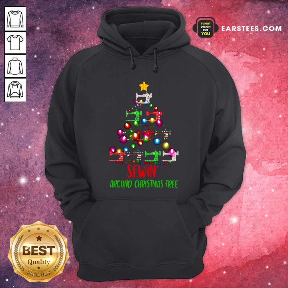 Hot Sewing Around Christmas Tree Shirt - Image 2