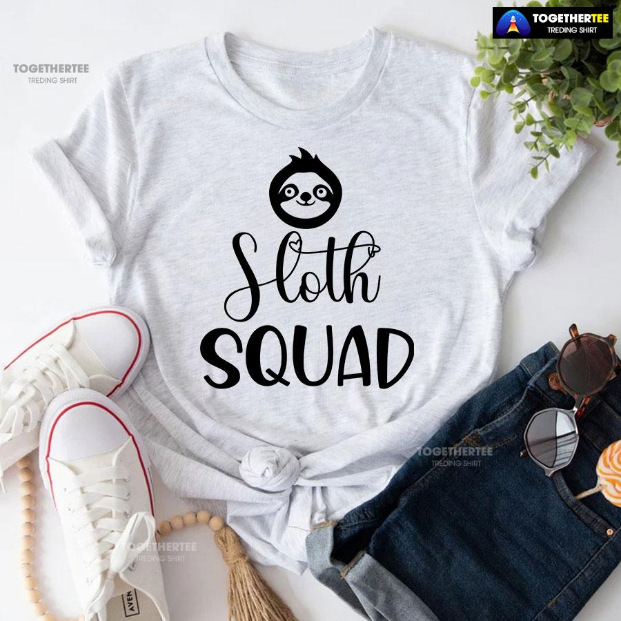 Sloth Squad T-Shirt - Image 4