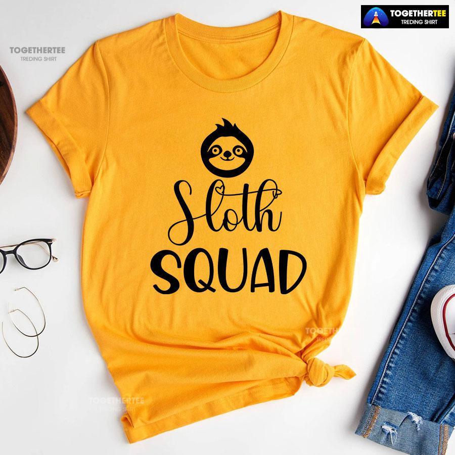 Sloth Squad T-Shirt - Image 10