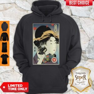 Alternative view of Good Samurai Women Photographer Shirt