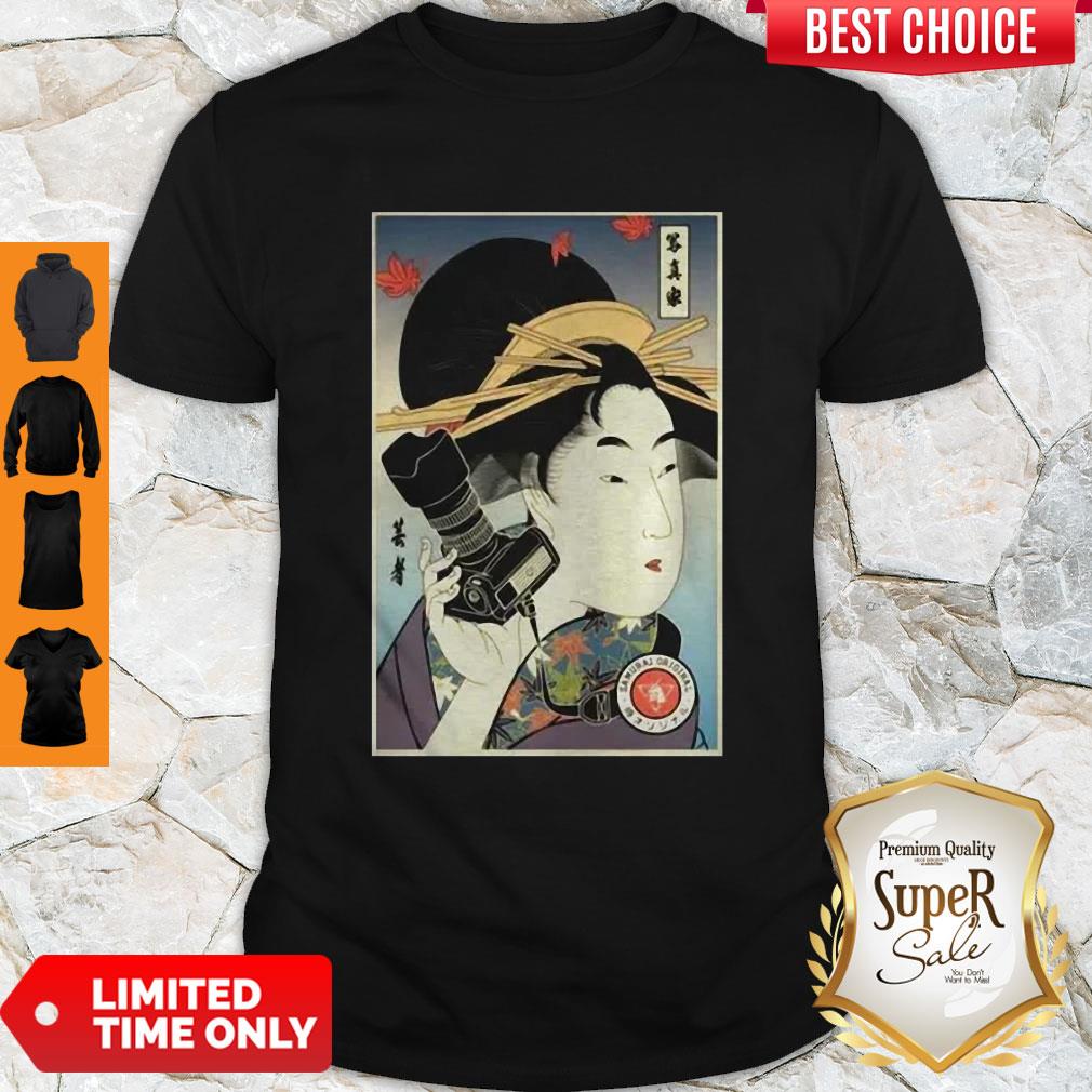 Good Samurai Women Photographer Shirt