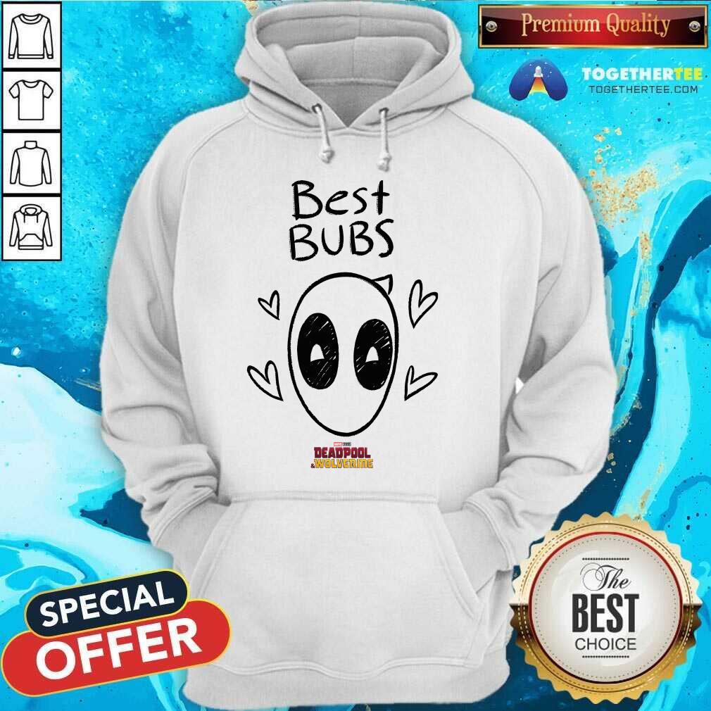 Funny Deadpool & Wolverine Best Bubs T-Shirt - Image 2