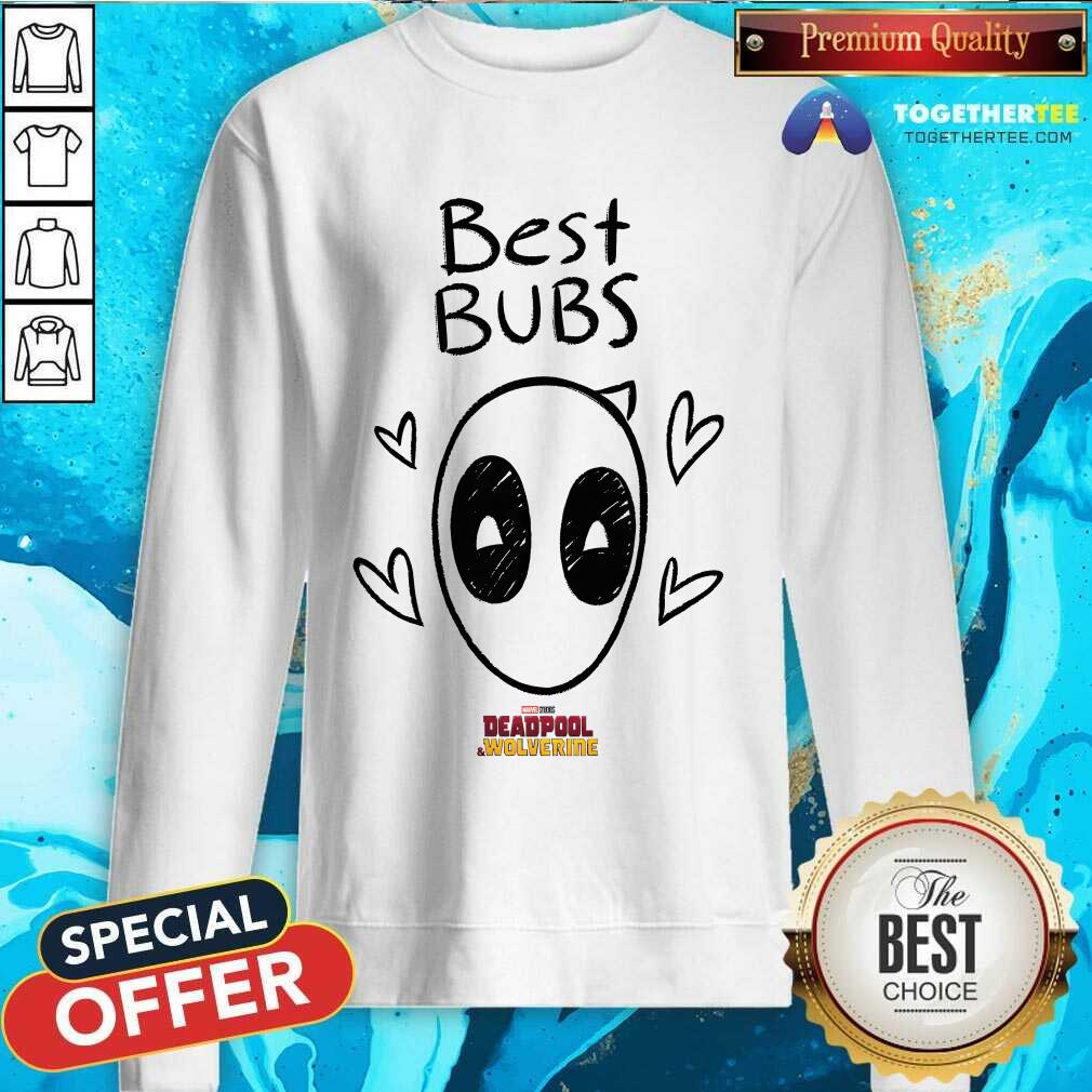 Funny Deadpool & Wolverine Best Bubs T-Shirt - Image 5