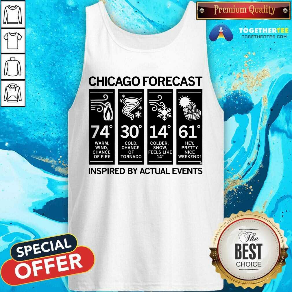 Good Chicago Forecast Inspired By Actial Events T-Shirt - Image 4