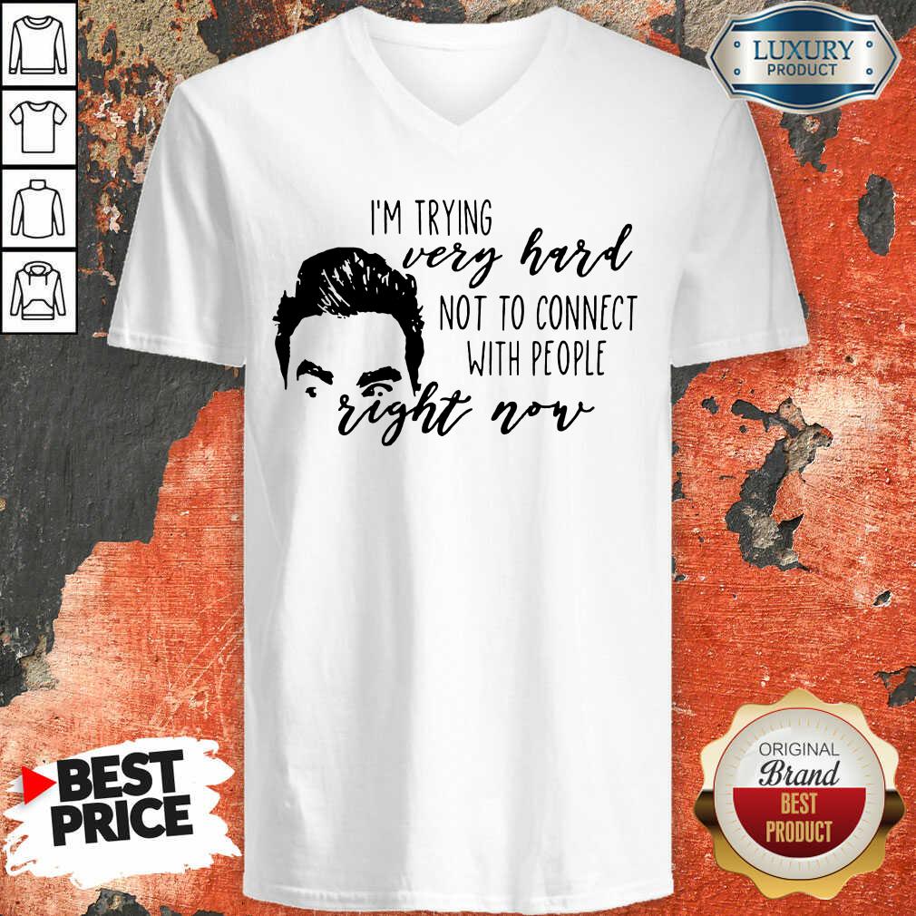 Im Trying Very Hard With People Right Now Shirt - Image 2