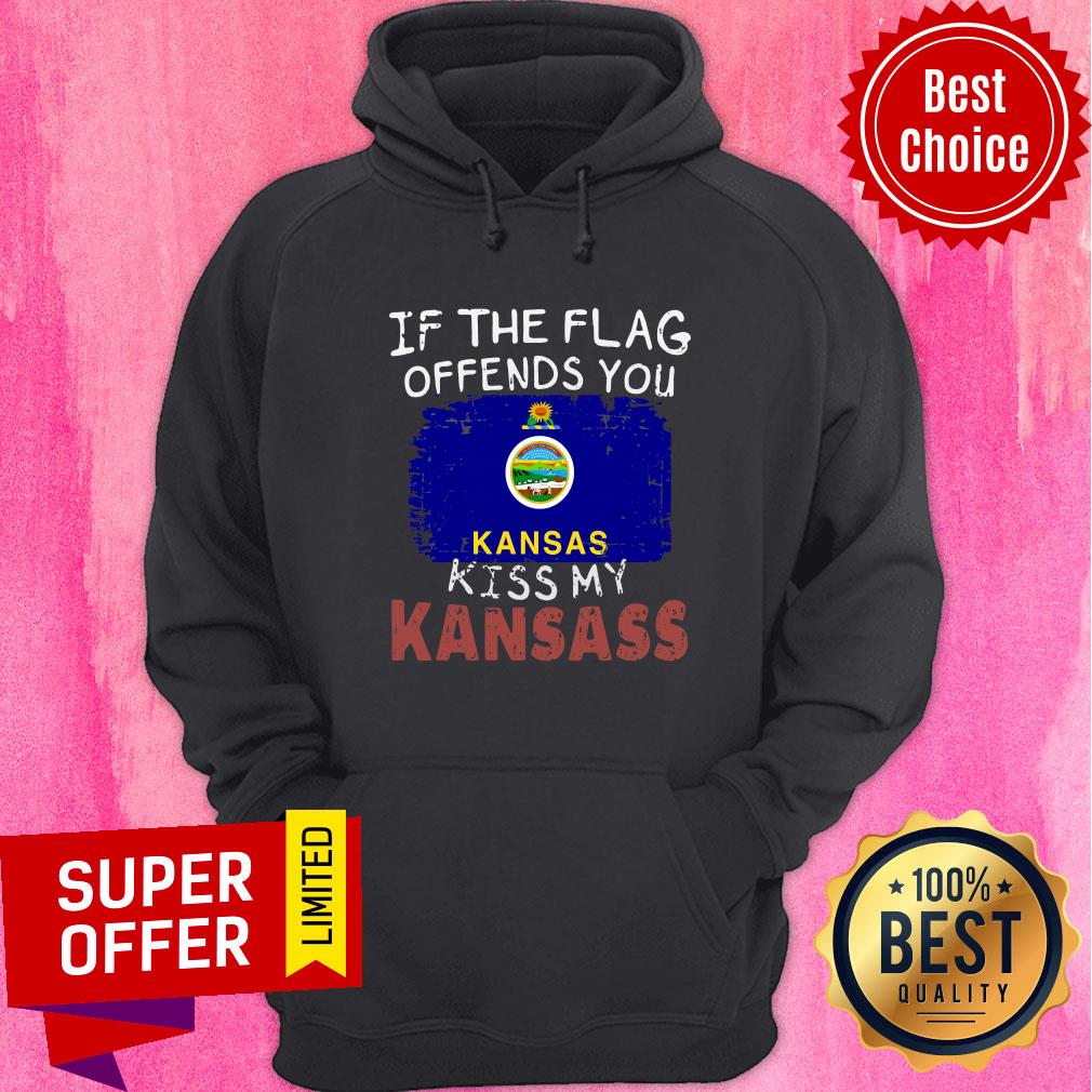 Top If The Flag Offends You Kiss My Kansas Shirt
