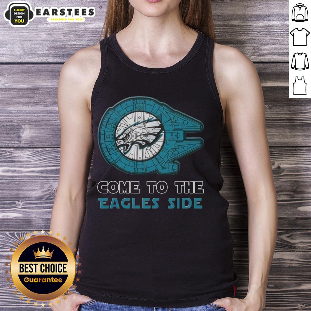 Awesome Star Wars Come To The Philadelphia Eagles Side T-Shirt - Image 4