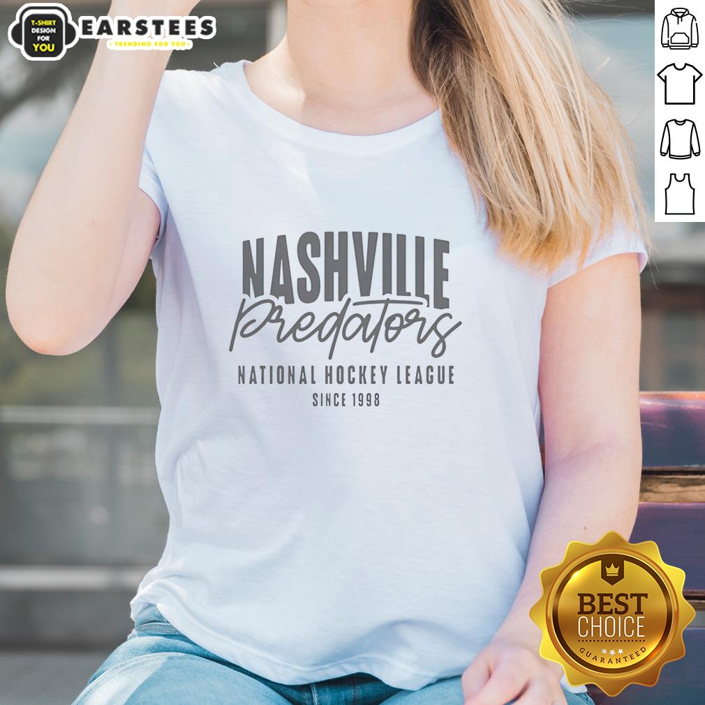 Top Nashville Predators Levelwear Khaki Richmond Response Since 1988 T-Shirt - Image 3