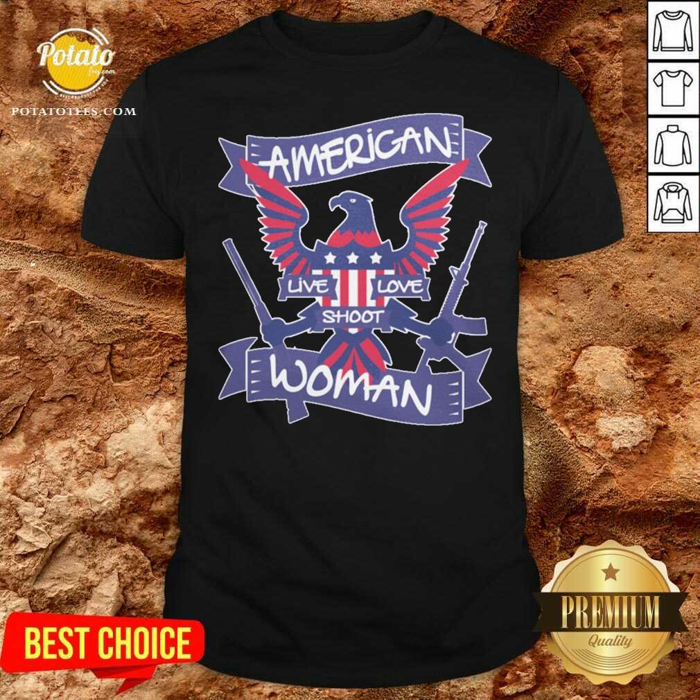 Good American Live Love Shoot Woman Shirt