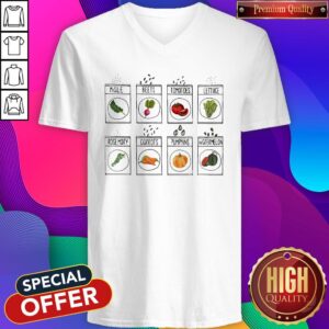 Alternative view of Kale Beets Tomatoes Lettuce Rosemary Carrots Pumpkins Watermelon Shirt