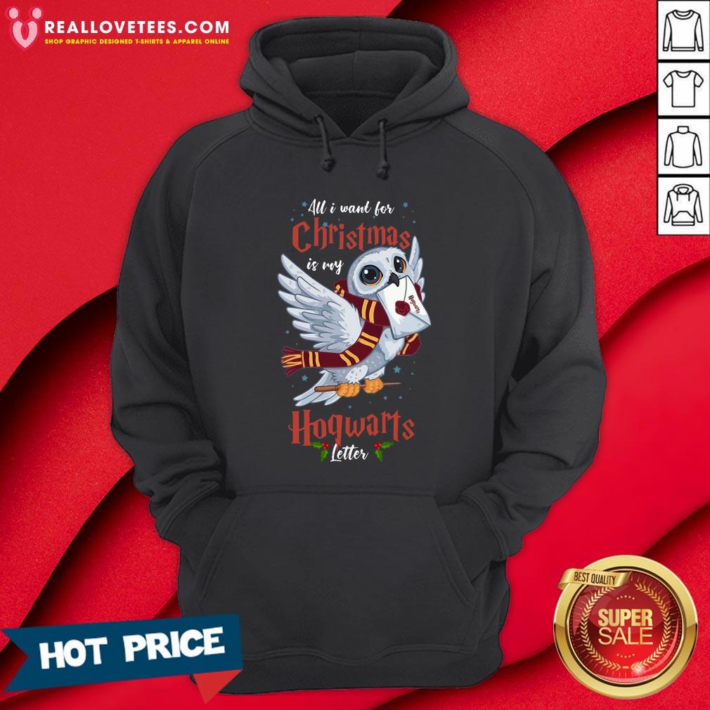 Hot All I Want For Christmas Is My Hogwarts Letter Shirt - Image 4