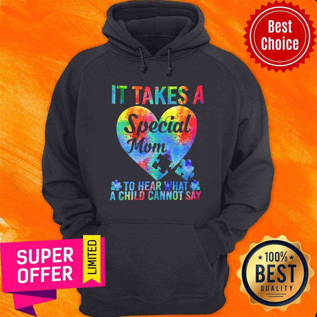 It Take A Special Mom Heart What A Child Can't Say Shirt - Image 5