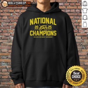 Alternative view of Original Western Michigan Broncos 2025 National Champions T-Shirt