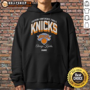 Alternative view of Awesome New York Knicks NBA Playoffs Eastern Conference Finals Always Knicks Vintage T-Shirt