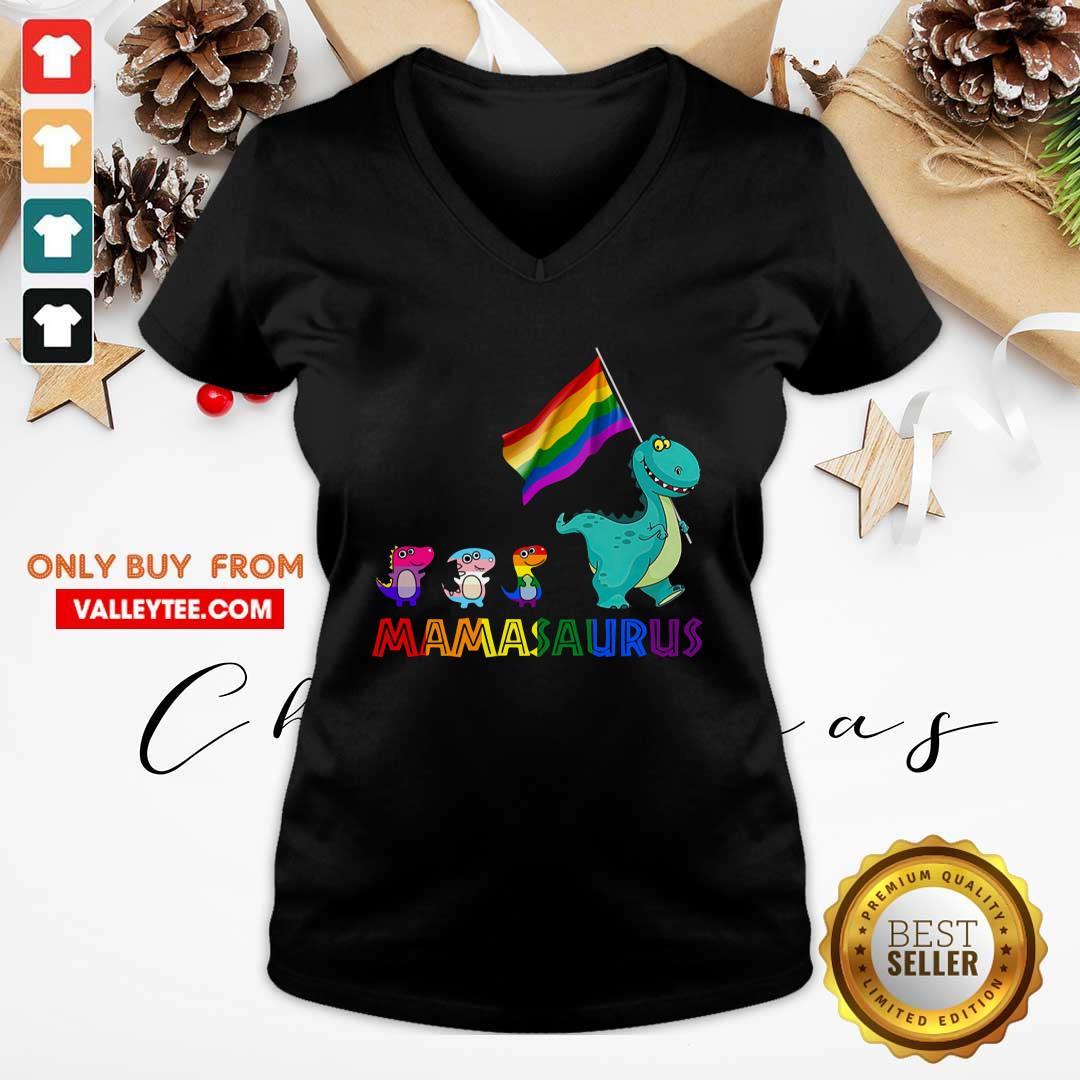 Mamasaurus LGBT Shirt - Image 3
