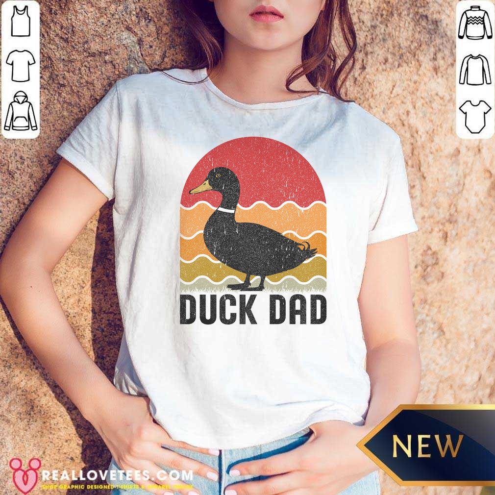 Funny Duck Dad Shirt - Image 4