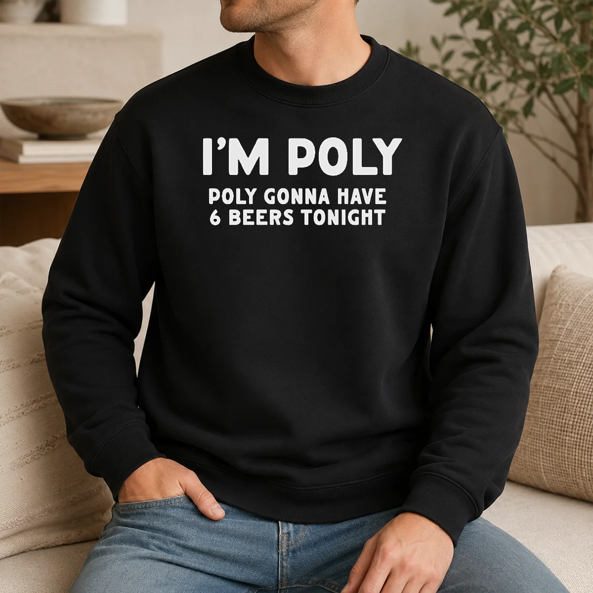 Good Top I'm Poly Gonna Have 6 Beers Tonight Polyamory Shirt - Image 7