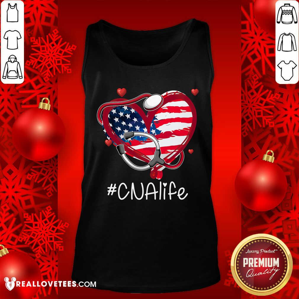 CNA Life Stethoscope Heart Shirt - Image 4