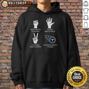 Alternative view of Hot Nothing Beats Tennessee Titans Football Logo T-Shirt