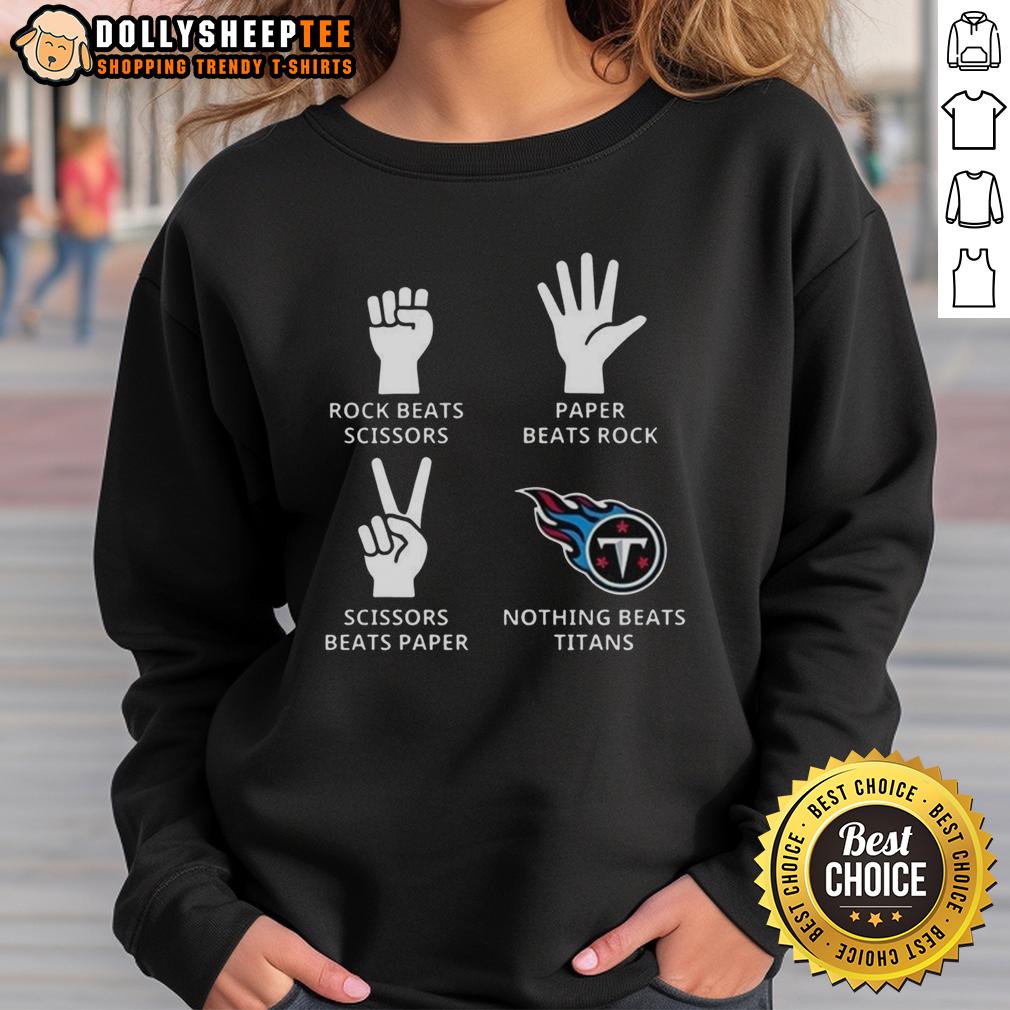 Hot Nothing Beats Tennessee Titans Football Logo T-Shirt - Image 5