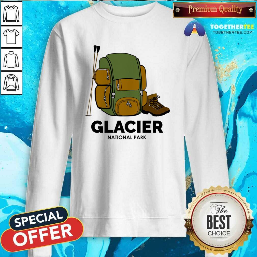 Skating Glacier National Park Shirt - Image 3