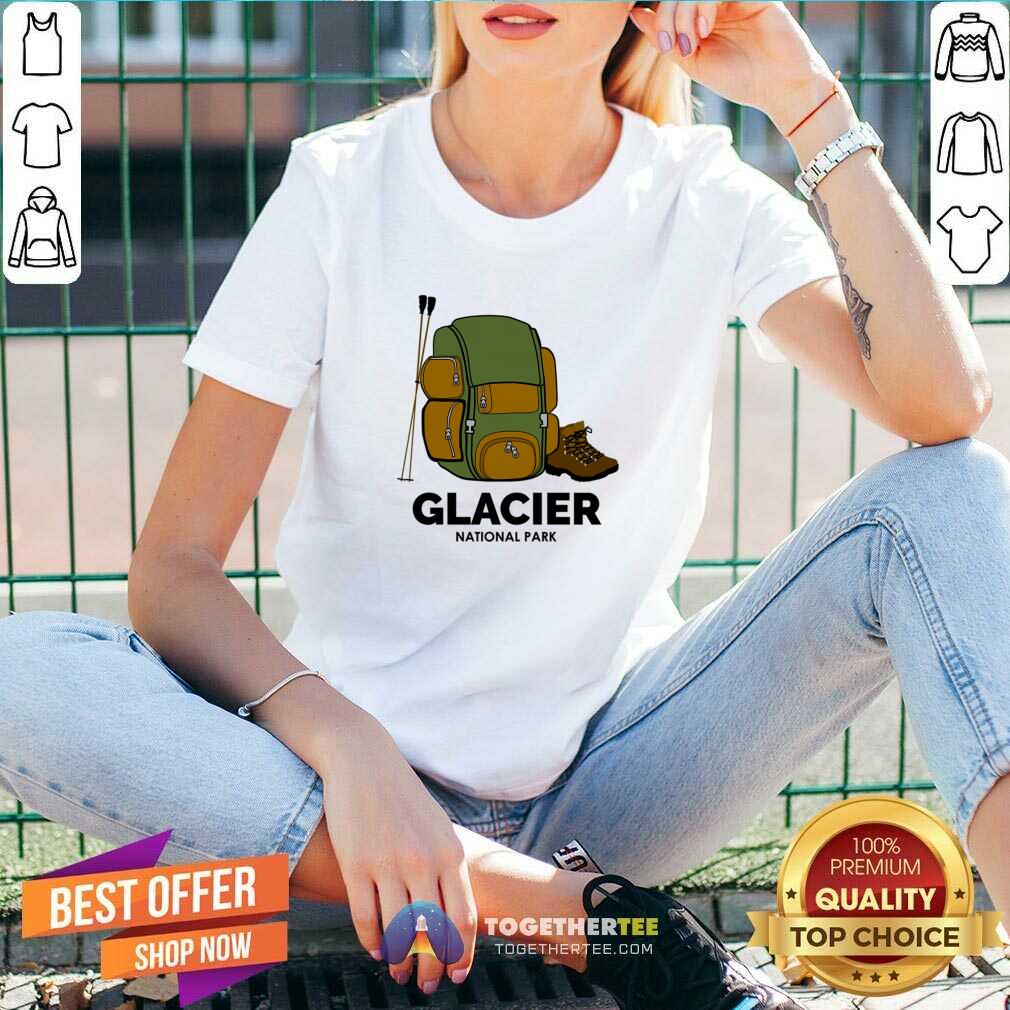 Skating Glacier National Park Shirt - Image 5