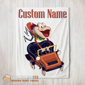 Perfect Disney Mr Toad Vintage Cartoon Blanket Fleece Customized Blanket