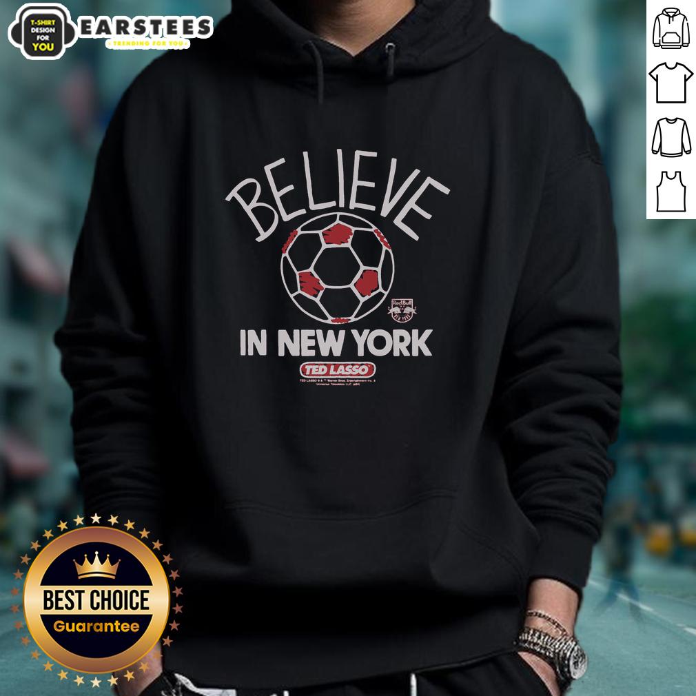 Premium Ted Lasso Believe X Red Bull New York T-Shirt - Image 2