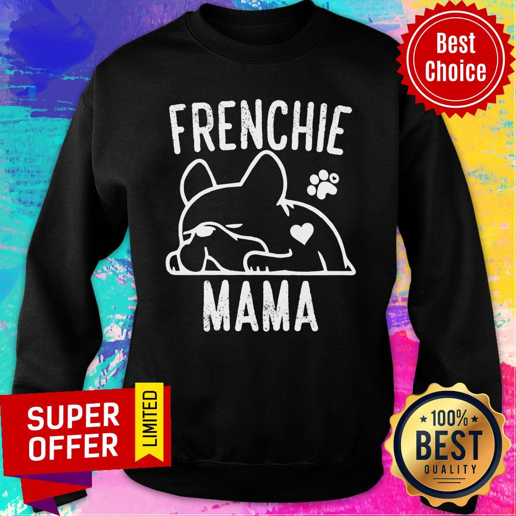 Pretty Pug Frenchie Mama Shirt - Image 5