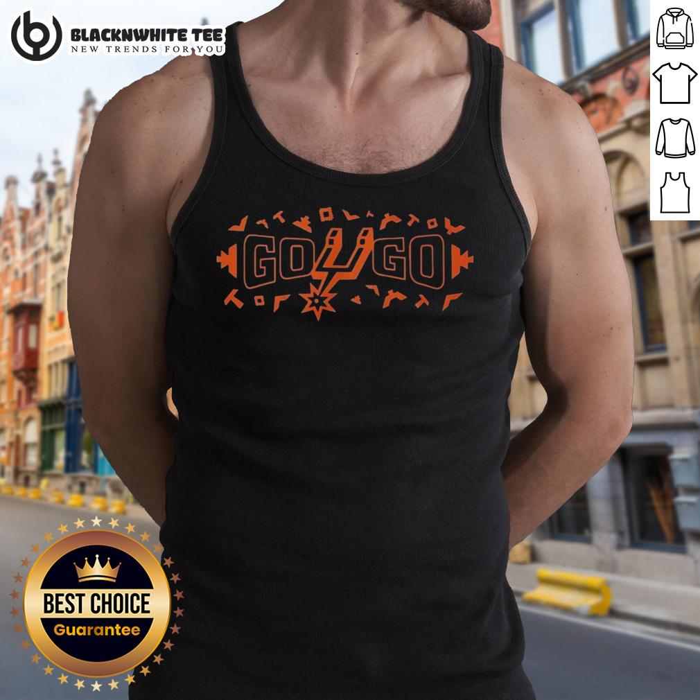 Awesome Go Spurs Go Orange T-Shirt - Image 4