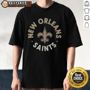 Official New Orleans Saints Circle T-Shirt