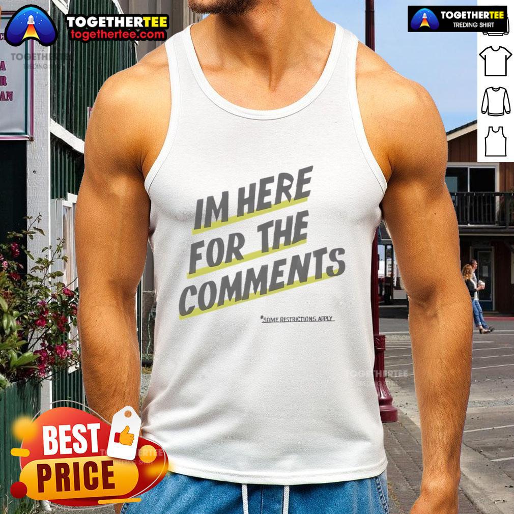Top Paper Plane I'm Here For The Comments T-Shirt - Image 4