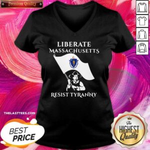 Alternative view of Official Liberate Massachusetts Resist Tyranny 2021 Shirt