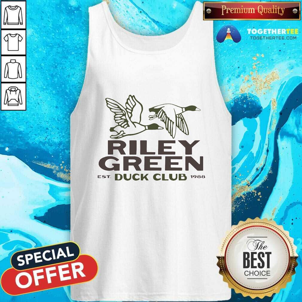 Nice Riley Green Est Duck Club 1988 T-Shirt - Image 4