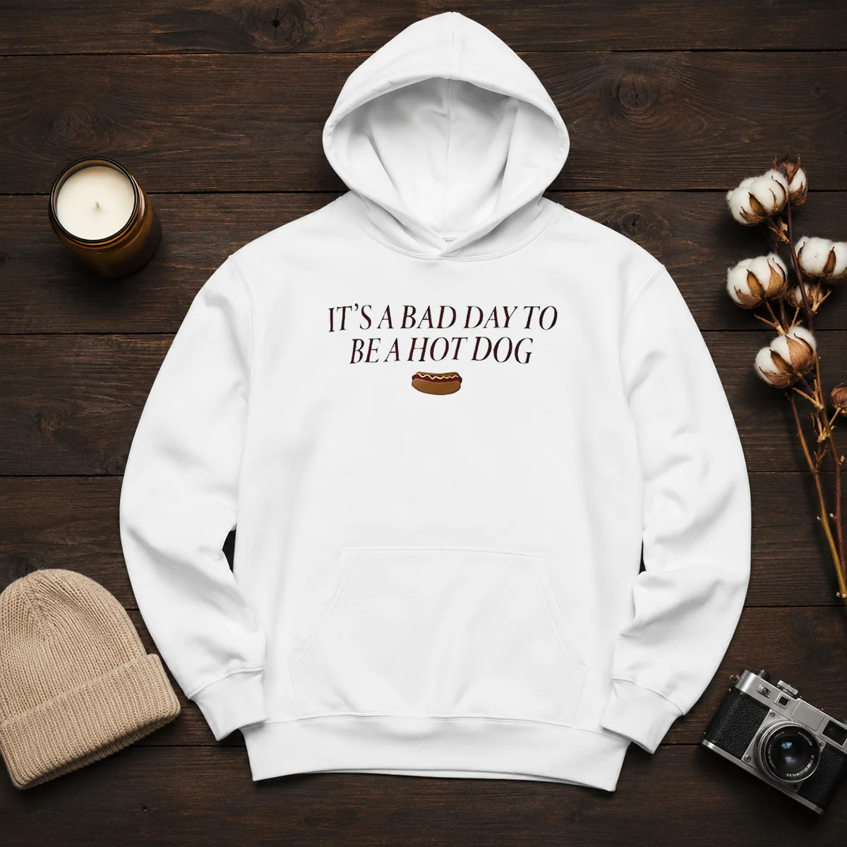 Original It'S A Bad Day To Be A Hot Dog Shirt - Image 4