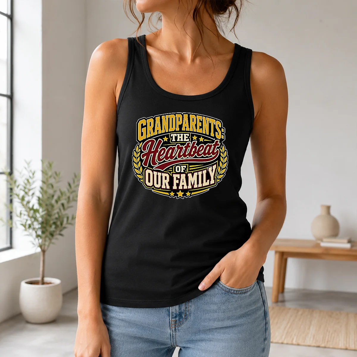 Hot Grandparents Day Heartbeat Gratitude Mascot Shirt - Image 3