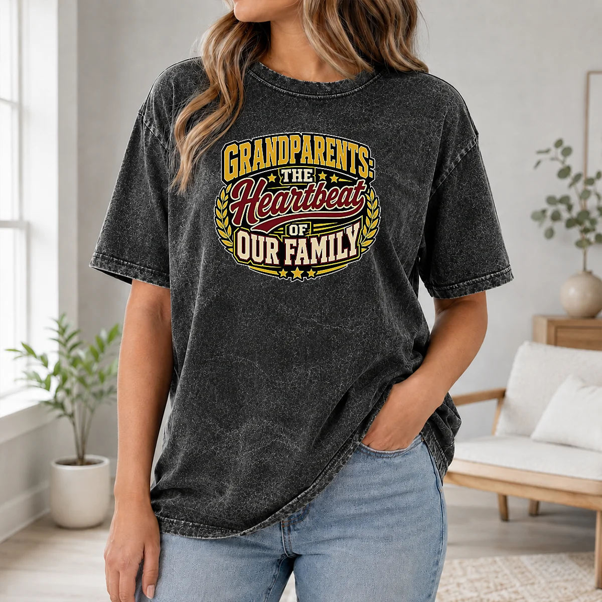 Hot Grandparents Day Heartbeat Gratitude Mascot Shirt - Image 8