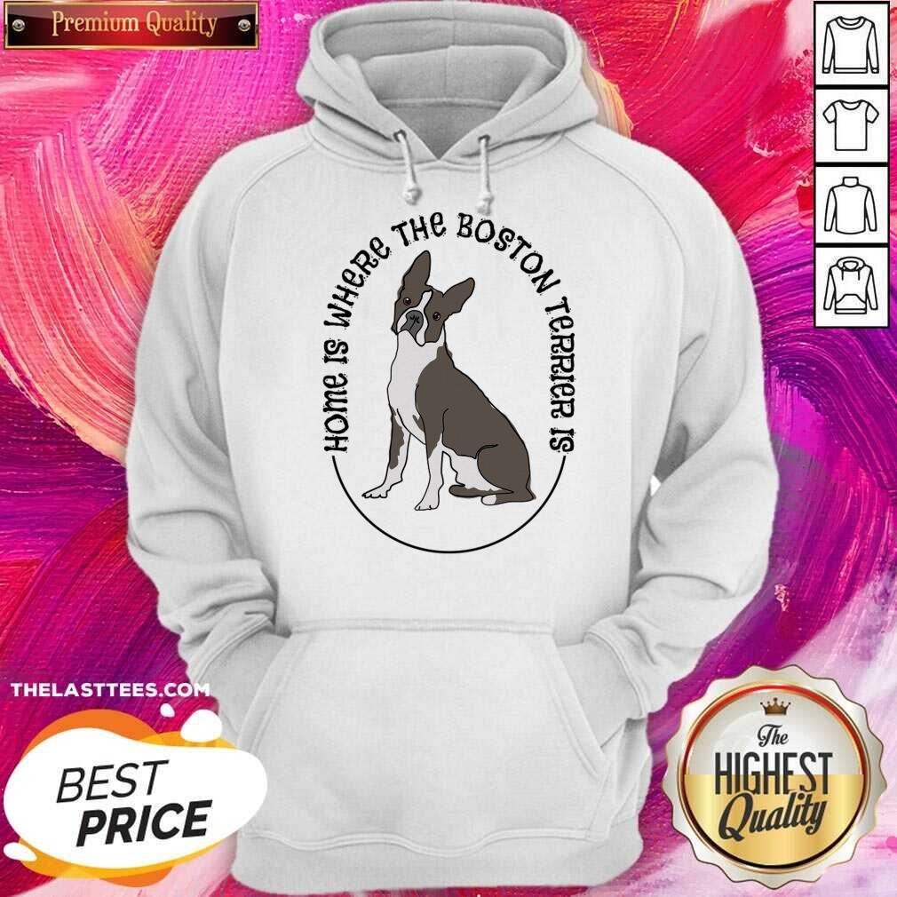Home Is Where The Boston Terrier Is Dog Shirt - Image 4