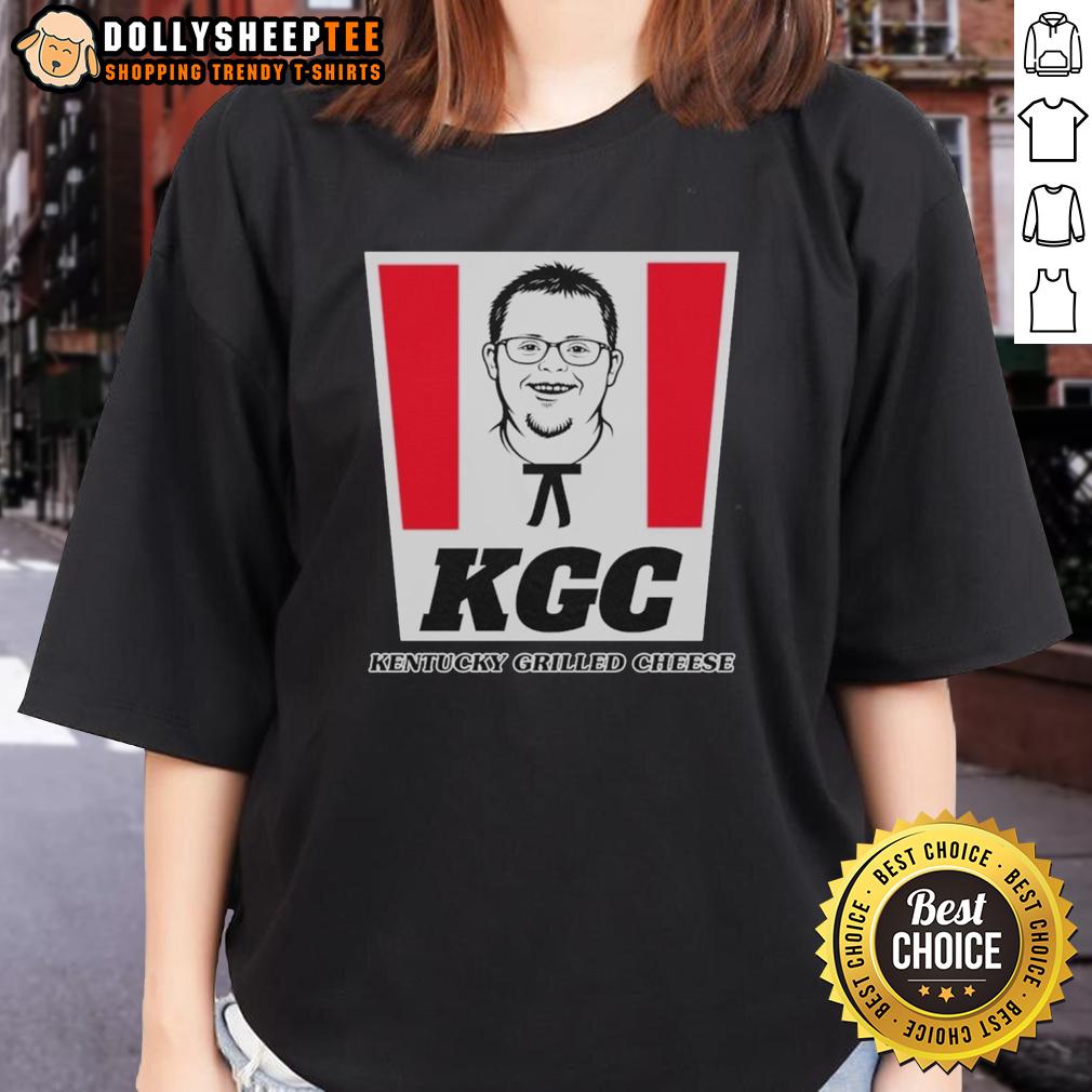 Top Down Syndrome KGG Kentucky Grilled Cheese T-Shirt - Image 3